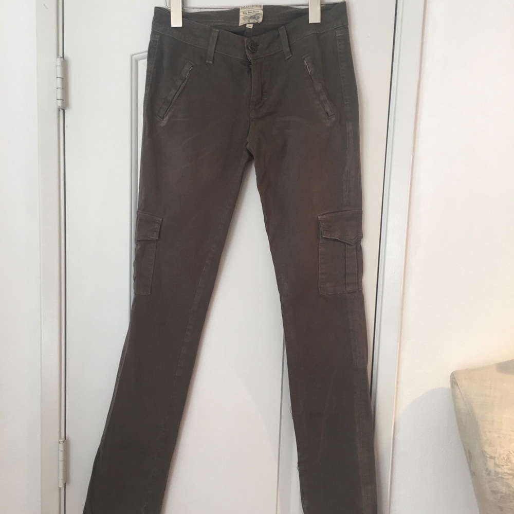 Dylan George Ring Spun Cargo Denim